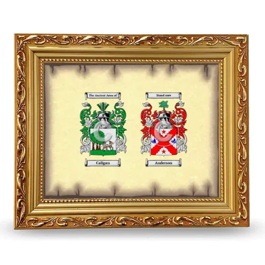 Anniversary Framed - Gold