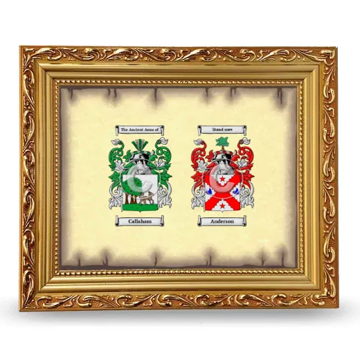 Anniversary Framed - Gold