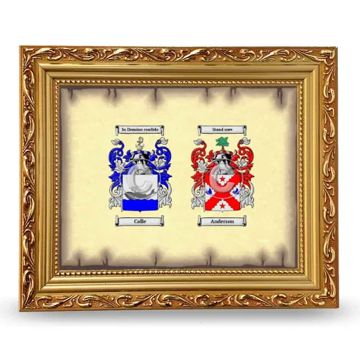 Anniversary Framed - Gold