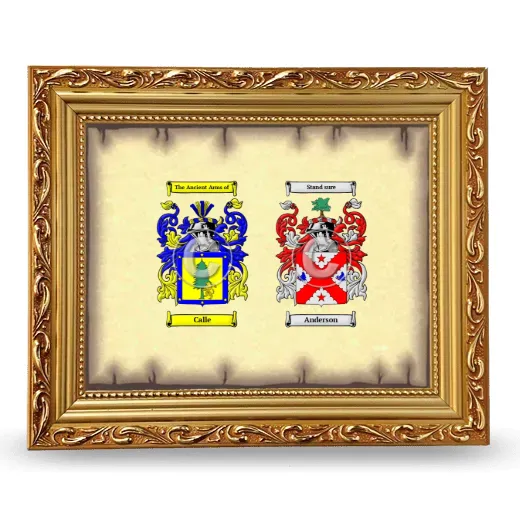 Anniversary Framed - Gold