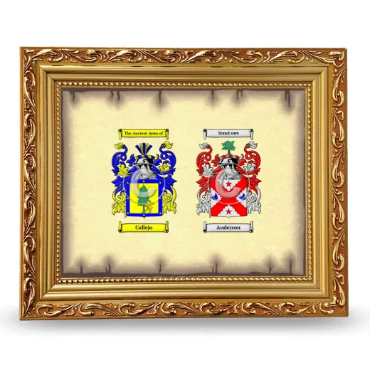 Anniversary Framed - Gold