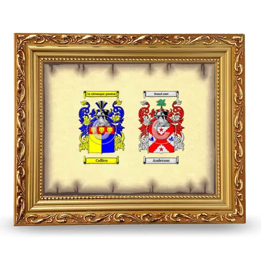 Anniversary Framed - Gold