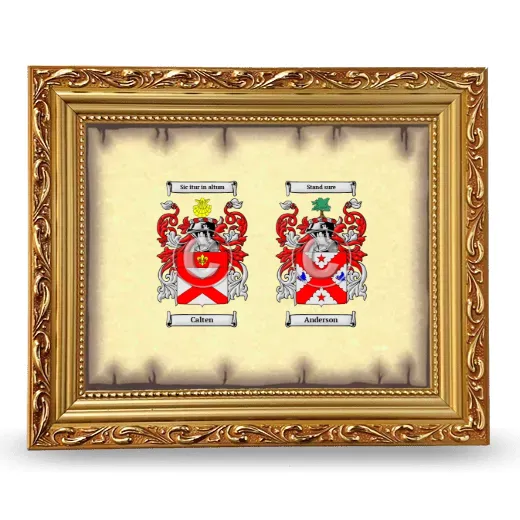 Anniversary Framed - Gold