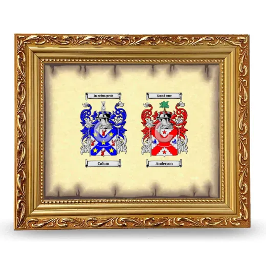 Anniversary Framed - Gold