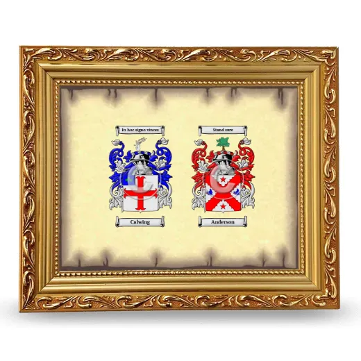 Anniversary Framed - Gold