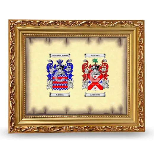 Anniversary Framed - Gold