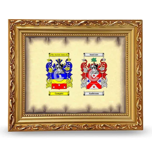 Anniversary Framed - Gold