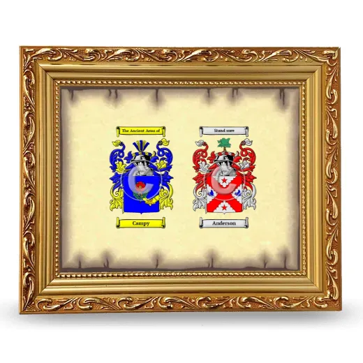 Anniversary Framed - Gold