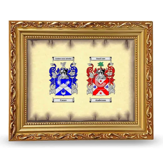 Anniversary Framed - Gold