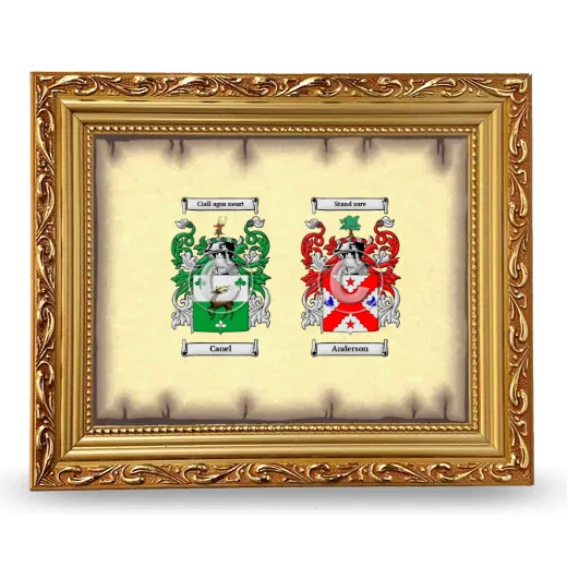 Anniversary Framed - Gold