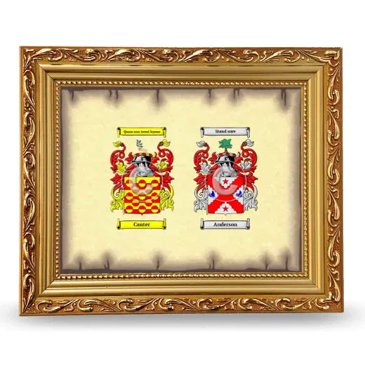 Anniversary Framed - Gold