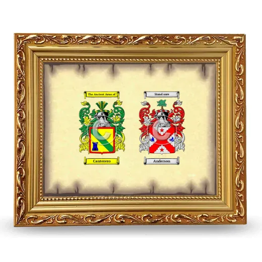 Anniversary Framed - Gold