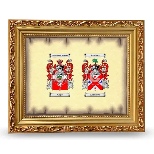 Anniversary Framed - Gold