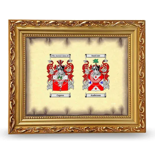 Anniversary Framed - Gold