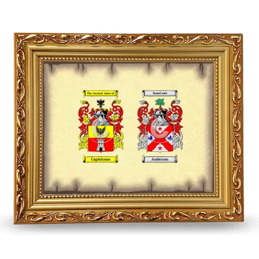 Anniversary Framed - Gold