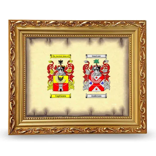 Anniversary Framed - Gold