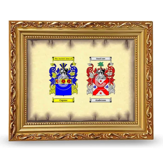 Anniversary Framed - Gold