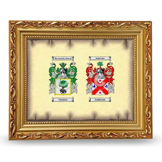 Anniversary Framed - Gold