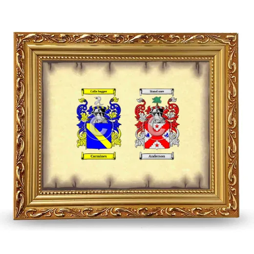 Anniversary Framed - Gold