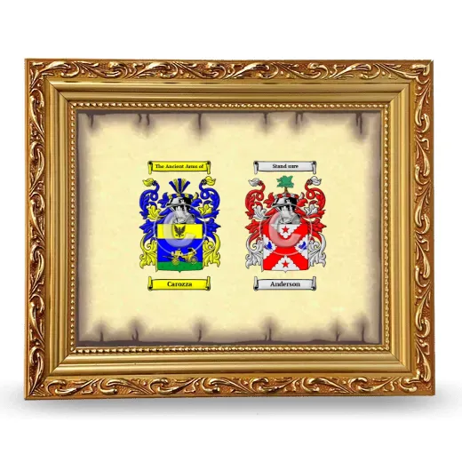 Anniversary Framed - Gold