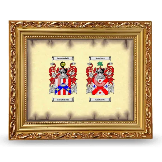 Anniversary Framed - Gold