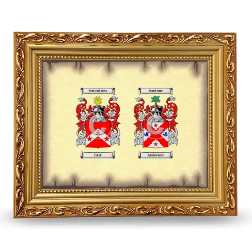 Anniversary Framed - Gold