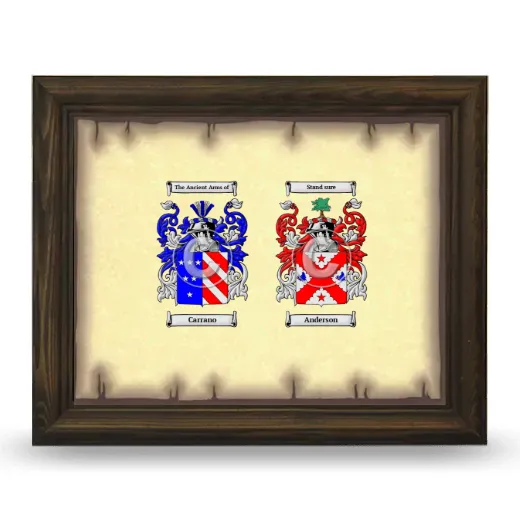 Anniversary Framed - Brown