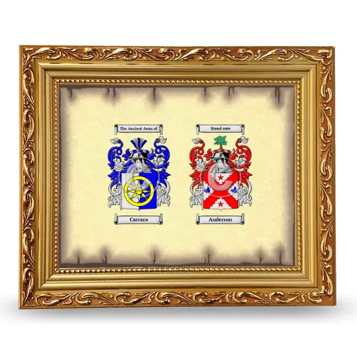 Anniversary Framed - Gold