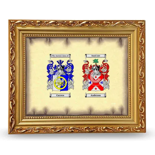 Anniversary Framed - Gold