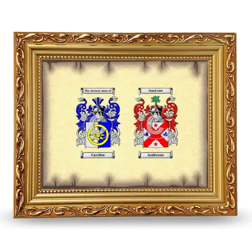 Anniversary Framed - Gold