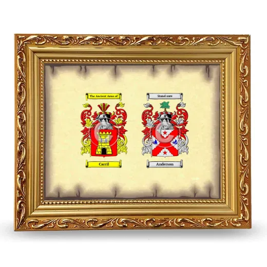 Anniversary Framed - Gold