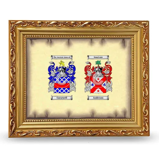 Anniversary Framed - Gold