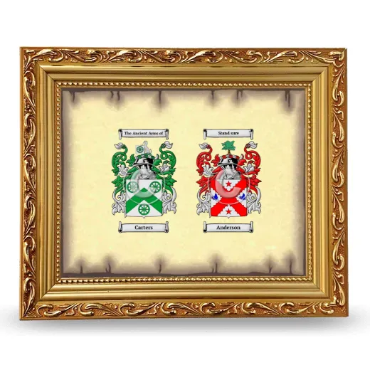 Anniversary Framed - Gold