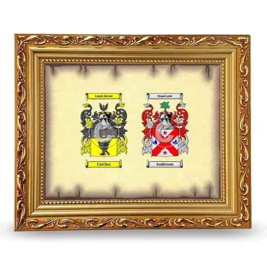 Anniversary Framed - Gold