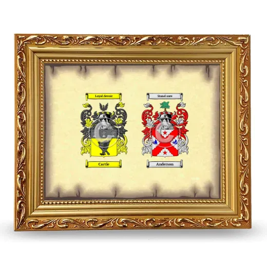 Anniversary Framed - Gold