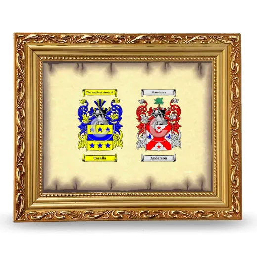 Anniversary Framed - Gold