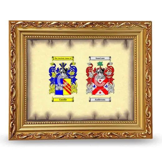 Anniversary Framed - Gold