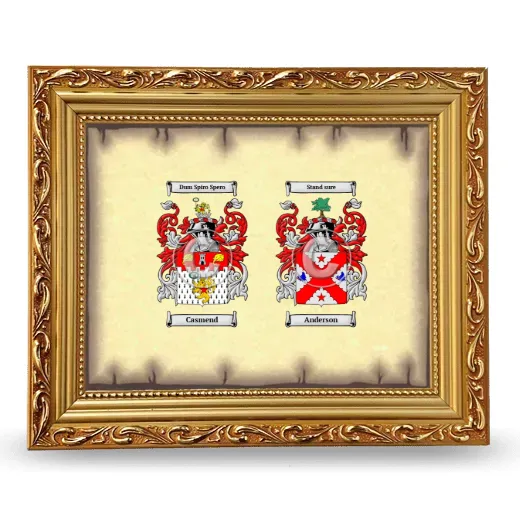 Anniversary Framed - Gold