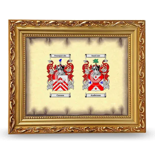 Anniversary Framed - Gold