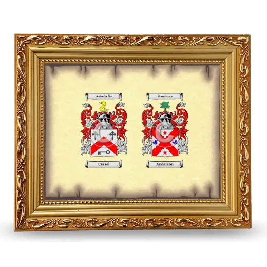 Anniversary Framed - Gold