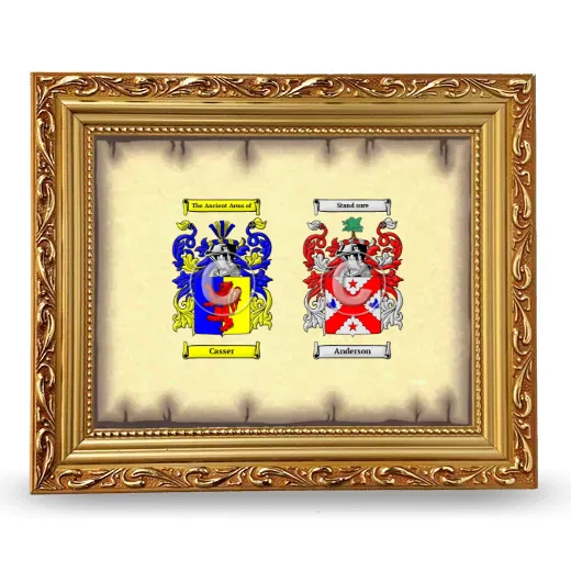 Anniversary Framed - Gold