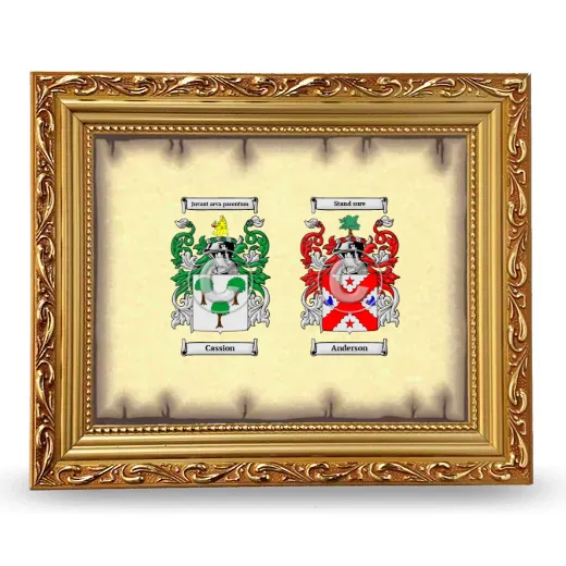 Anniversary Framed - Gold