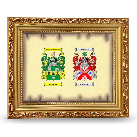 Anniversary Framed - Gold