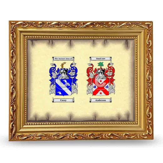 Anniversary Framed - Gold