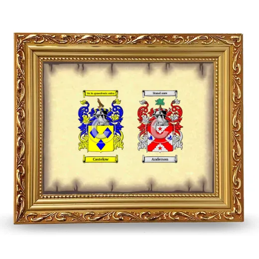 Anniversary Framed - Gold