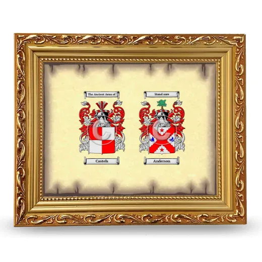 Anniversary Framed - Gold