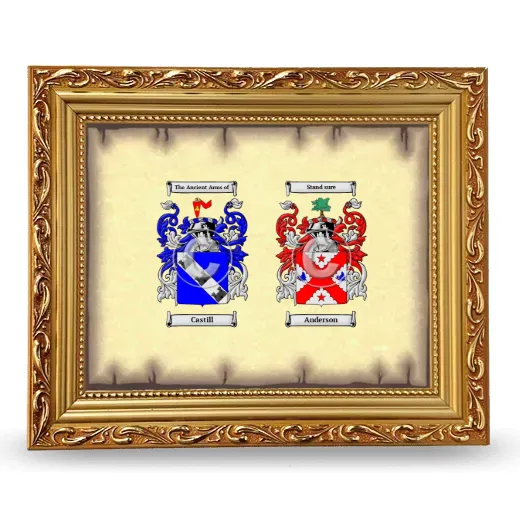 Anniversary Framed - Gold