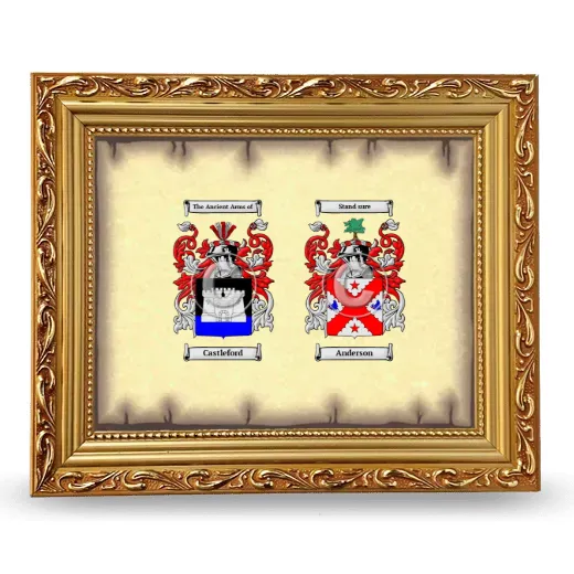 Anniversary Framed - Gold