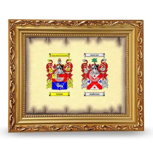 Anniversary Framed - Gold