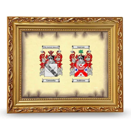 Anniversary Framed - Gold